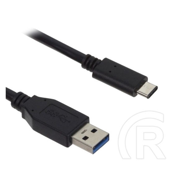 Microsoft USB adat- és töltőkábel (A dugó / C dugó, 1 m, fekete)