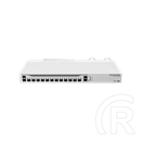 MikroTik CCR2004-1G-12S+2XS router (12x SFP+, 2x SFP28, 1x Gigabit Ethernet, 4 GB RAM, RouterOS, fehér)