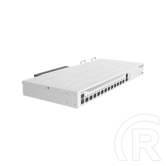 MikroTik CCR2004-1G-12S+2XS router (12x SFP+, 2x SFP28, 1x Gigabit Ethernet, 4 GB RAM, RouterOS, fehér)