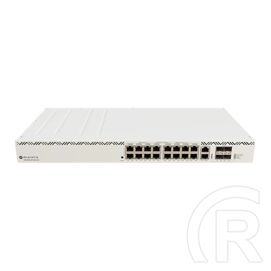 MikroTik CRS320-8P-8B-4S+RM Cloud Router Switch 16-Port Gigabit PoE (16x 1G PoE RJ45, 4x SFP+, PoE max 600W, 1150W dupla