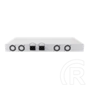 MikroTik CRS418-8P-8G-2S+RM switch (8x Gigabit PoE RJ45, 2x 10G SFP+, 150 W PoE, 2x tápegység, rack)