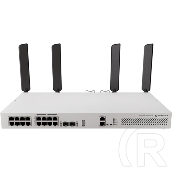 MikroTik CRS418-8P-8G-2S+ Switch (16x Gigabit RJ45, 8x PoE kimenet, 2x 10G SFP+, rack)