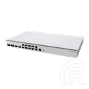 MikroTik CRS812 DDQ rackbe szerelhető switch (8×50G SFP56, 2×200G QSFP56, 2×400G QSFP56-DD, 2×10G Ethernet)