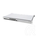 MikroTik CRS812 DDQ rackbe szerelhető switch (8×50G SFP56, 2×200G QSFP56, 2×400G QSFP56-DD, 2×10G Ethernet)