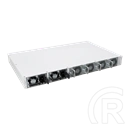 MikroTik CRS812 DDQ rackbe szerelhető switch (8×50G SFP56, 2×200G QSFP56, 2×400G QSFP56-DD, 2×10G Ethernet)