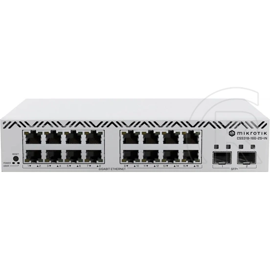 MikroTik CSS318-16G-2S+IN 16xGbE LAN 2xSFP+ Cloud Switch
