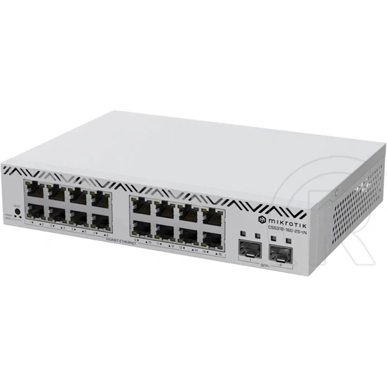 MikroTik CSS318-16G-2S+IN 16xGbE LAN 2xSFP+ Cloud Switch