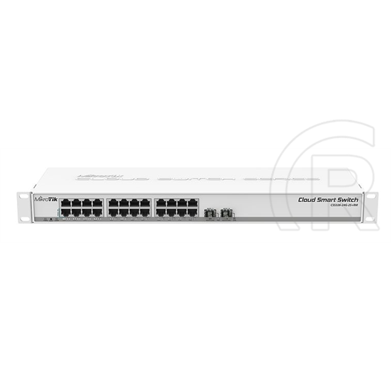 MikroTik CSS326-24G-2S+RM 24 port Gigabit 2 port SFP+ rackmount switch