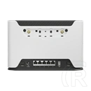 MikroTik Chateau LTE12 AC (2025) router (Cat12 LTE, 600/150 mbps, Wi-Fi 5 1167 mbps, 1x microSIM, 5x 1 Gbps LAN, 4x4 MIM