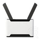 MikroTik Chateau LTE18 router (LTE, Wi-Fi 6, 2,4 GHz és 5 GHz, 4x1000 Mbps LAN + 1x2500 Mbps, 1 GB RAM, 128 MB NAND)