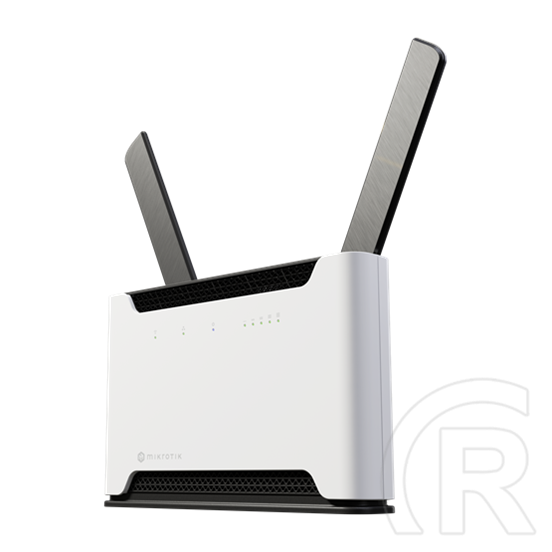 MikroTik Chateau LTE18 router (LTE, Wi-Fi 6, 2,4 GHz és 5 GHz, 4x1000 Mbps LAN + 1x2500 Mbps, 1 GB RAM, 128 MB NAND)