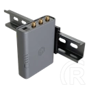 MikroTik KNOT LTE4 ipari gateway (LTE Cat4 150 Mbps, nanoSIM, 1x 1G Ethernet, PoE-in, GNSS, BLE, -40–70°C, IP20)