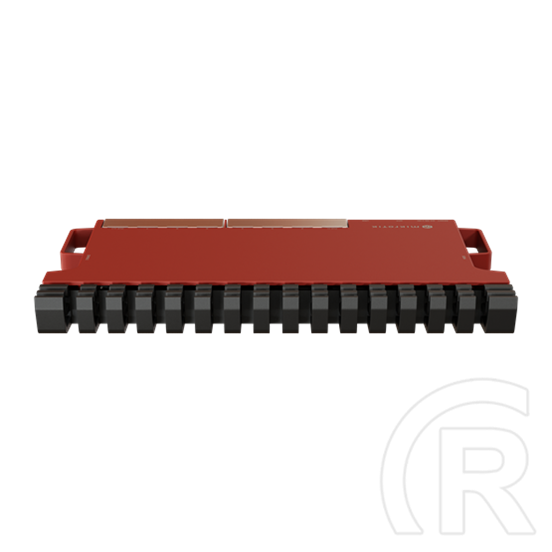 MikroTik L009UiGS-RM vezetékes router (8 x 1000 Mbps LAN, 1 x 2500 Mbps SFP, 512 MB RAM, 128 MB NAND, RouterOS v7, belté