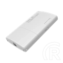 MikroTik PowerBox Pro kültéri router (5x Gigabit, 4x PoE kimenet, 1x SFP, PoE-IN/DC, RouterOS, fehér)