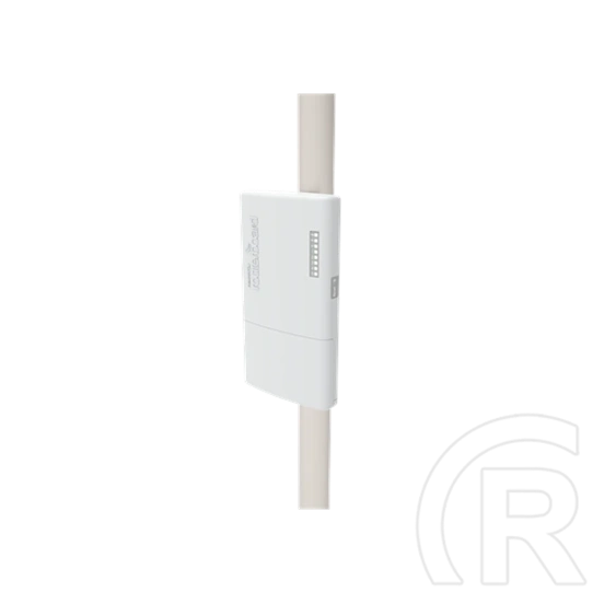 MikroTik PowerBox Pro kültéri router (5x Gigabit, 4x PoE kimenet, 1x SFP, PoE-IN/DC, RouterOS, fehér)