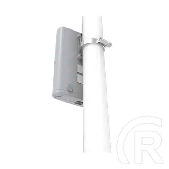 MikroTik PowerBox RB750P-PBr2 router (5x 10/100, 4x passzív PoE kimenet, PoE-in, DC jack, kültéri, fehér)