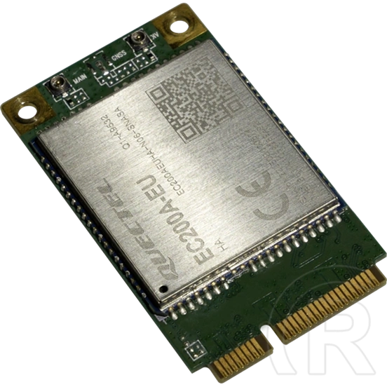 MikroTik R11eL-EC200A-EU miniPCIe LTE kártya (2x u.FL csatlakozó, LTE kategória 4, 3 W, IP00)