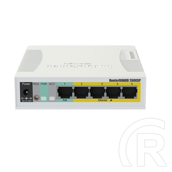 MikroTik RB260GSP 5 port gigabit LAN + 1 port SFP switch
