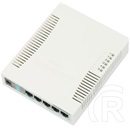 MikroTik RB260GS 5 port gigabit LAN + 1 port SFP switch