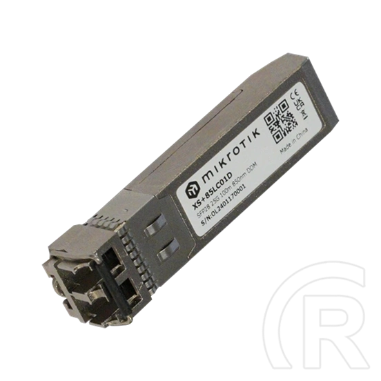 MikroTik SFP28 modul (1/10/25G, MM, 100 m, 850 nm, duplex LC, XS+85LC01D)