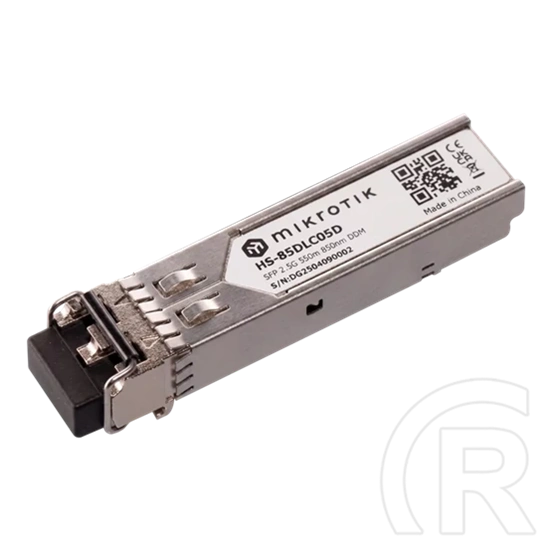 MikroTik SFP modul (1.25G/10G/25G, multimódusú, 850 nm, duplex LC, 100 m)