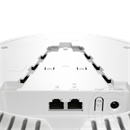 MikroTik cAP ax CAPGi-5HaxD2HaxD Access Point (Wi-Fi 6, 2,4 GHz és 5 GHz, falra szerelhető)