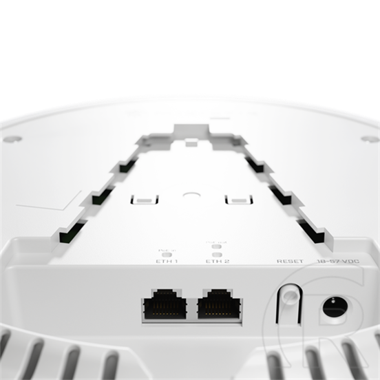 MikroTik cAP ax CAPGi-5HaxD2HaxD Access Point (Wi-Fi 6, 2,4 GHz és 5 GHz, falra szerelhető)