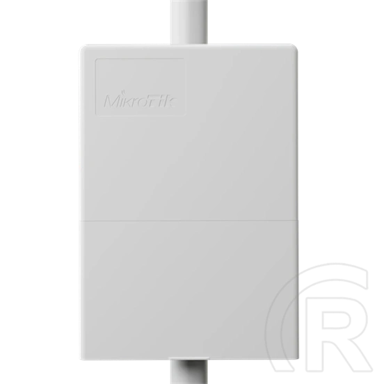 MikroTik netFiber 9 CRS310-1G-5S-4S+ kültéri switch (1x Gigabit RJ45, 5x SFP, 4x SFP+, PoE-in, IP65, fehér)