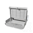 MikroTik netFiber 9 CRS310-1G-5S-4S+ kültéri switch (1x Gigabit RJ45, 5x SFP, 4x SFP+, PoE-in, IP65, fehér)