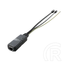 MikroTik passzív PoE injektor (gigabites RJ45, 10/100/1000, IEEE 802.3af, IEEE 802.3at, túlfeszültség védelem, DC jack)