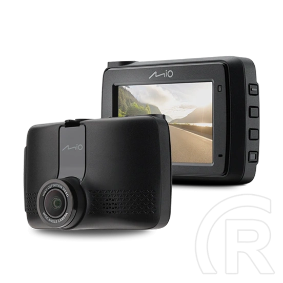 Mio MiVue 803W Pro menetrögzítő kamera (2,7" kijelző, 2,5K/60 fps, 4 MP szenzor, 140° látószög, Wi-Fi, GPS, SuperCap, pa