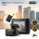 Mio MiVue 903WD Pro (kétkamerás autós menetrögzítő, 2,7", Sony Starvis 2, 2,5K 1440p HDR, hátsó E40 1080p, Wi-Fi, GPS,