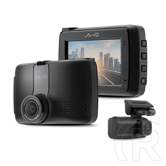 Mio MiVue 903WD Pro (kétkamerás autós menetrögzítő, 2,7", Sony Starvis 2, 2,5K 1440p HDR, hátsó E40 1080p, Wi-Fi, GPS,