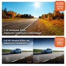 Mio MiVue 903W Pro menetrögzítő kamera (2,5K 1440p 60 fps, Sony STARVIS 2, 2,7" kijelző, Wi-Fi, GPS, SuperCap, parkolásm