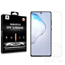 Mocolo Samsung Galaxy S10 Plus (SM-G975) uv liquid képernyővédő üveg (3d full cover, íves, karcálló + uv lámpa) átlátszó