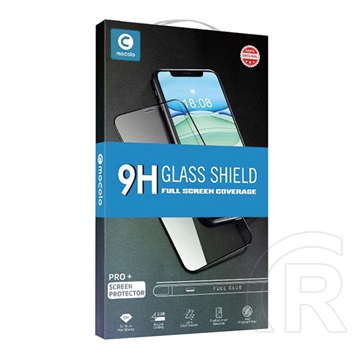 Mocolo Xiaomi Redmi Note 9 5G képernyővédő üveg (2.5D full glue, íves, teljes felületén tapad, karcálló, 0.3 mm, 9H)