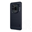 Mofi Nothing Phone (3a) Pro szilikon telefonvédő (ütésállóság, légpárnás sarok, szálcsiszolt, karbon minta) sötétkék