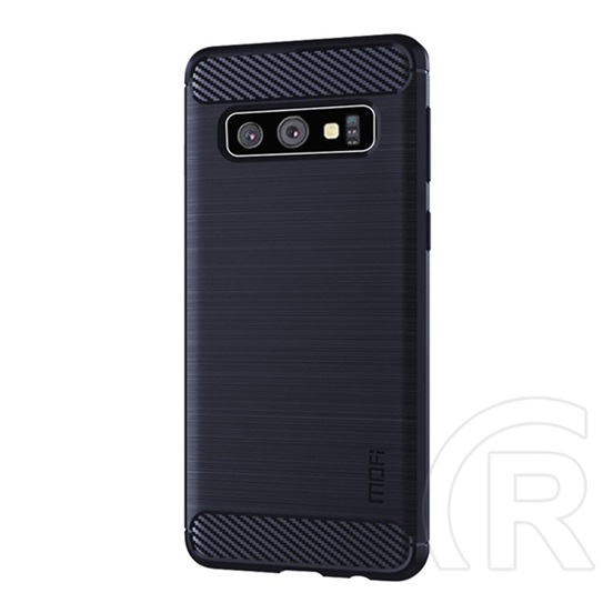 Mofi Samsung Galaxy S10 ütésálló tok (sötétkék)