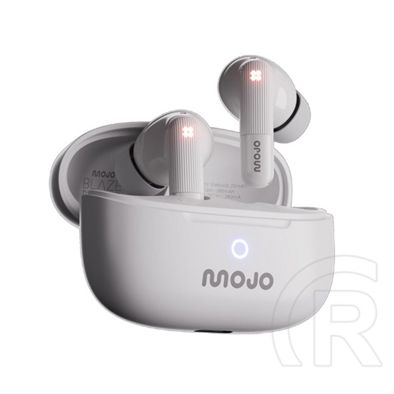 Mojo blaze deepsound bluetooth fülhallgató sztereo (v5.4, tws, mikrofon, aktív zajszűrő + töltőtok) krém