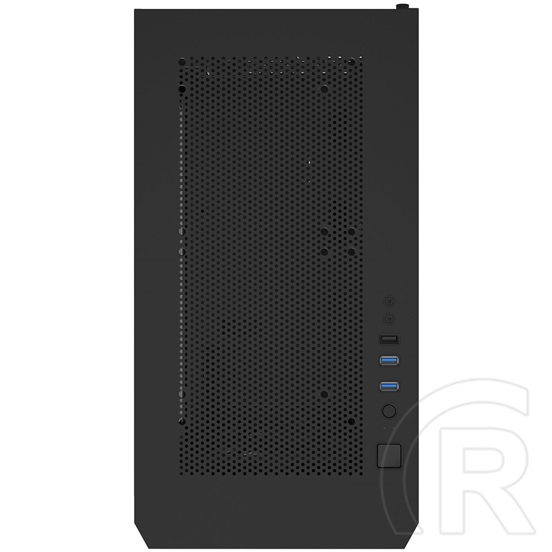 Montech AIR 100 LITE számítógépház (mATX, fekete, edzett üveg)