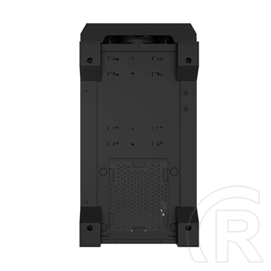 Montech AIR 100 LITE számítógépház (mATX, fekete, edzett üveg)