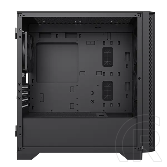 Montech AIR 100 LITE számítógépház (mATX, fekete, edzett üveg)
