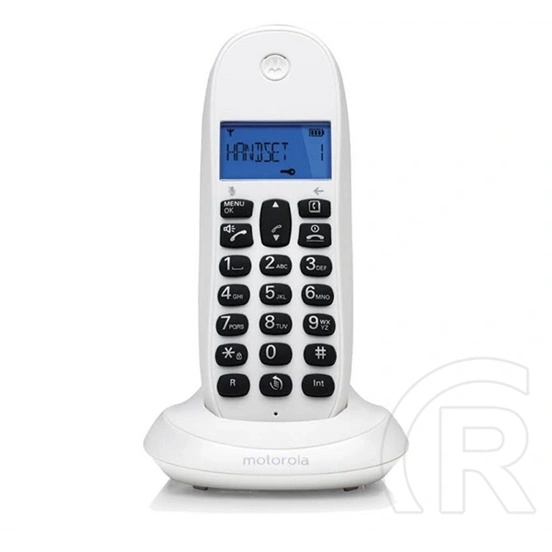 Motorola C1001CB+ telefon készülék (vezeték nélküli, kijelző, dect, fehér)
