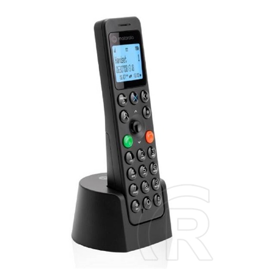 Motorola dot201 telefon készülék (vezeték nélküli, kijelző, dect) fekete