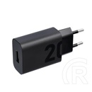 Motorola hálózati töltő type-c aljzat (20w, gyorstöltő) fekete