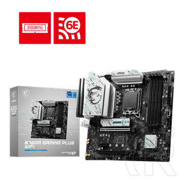 Msi B760M GAMING PLUS WIFI (mATX, LGA 1700)