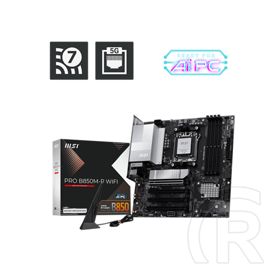 Msi PRO B850M-P WIFI (mATX, AM5)