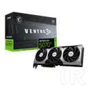 Msi RTX5070 TI VENTUS 3X 16G OC VGA (PCIe 5.0, 16 GB GDDR7, 256 bit, 3xDP+HDMI)