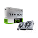 Msi RTX 5070 VENTUS 2X OC WHITE VGA (PCIe 5.0, 12 GB GDDR7, 192 bit, 3xDP+HDMI)