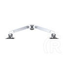 Multibrackets 2 karos asztali gázrugós konzol (15-32", VESA 75x75/100x100, max. 10 kg, ezüst)